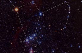 The constellation of Orion